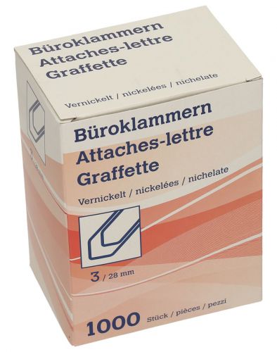 Büroklammern 1000 Stück
