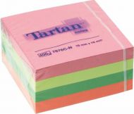 Haftnotizblock Tartan, 400 Blatt