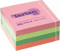 Haftnotizblock Tartan, 400 Blatt