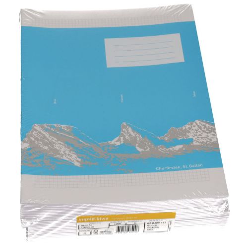 A4 Hefte 44 RR weiss, 25 Hefte, normal