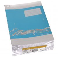 B5 Hefte 44 RR weiss, 25 Hefte