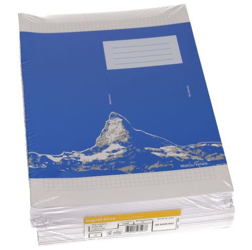 A4 Hefte 55 RR weiss, 25 Hefte, normal