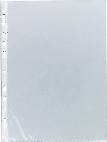 Zeigebuchtaschen A4 glatt, 0,08 mm, 100 Stück