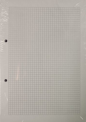 B5 Blätter 44 RR weiss, 500 Blatt