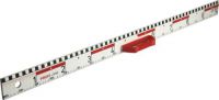 Wandtafellineal 100 cm magnethaftend
