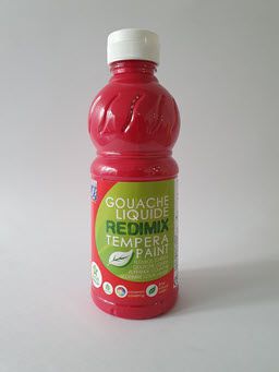 Gouache primärrot 500 ml