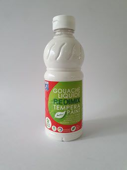 Gouache weiss 500 ml