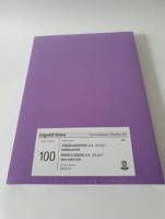 A4 Tonzeichenpapier hellviolett, 100 Blatt