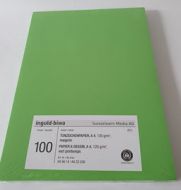 A4 Tonzeichenpapier maigrün, 100 Blatt