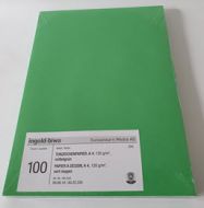 A4 Tonzeichenpapier dunkelgrün, 100 Blatt