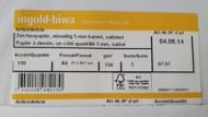 A4 Zeichenpapier weiss 150 g einseitig 55, 100 Blatt